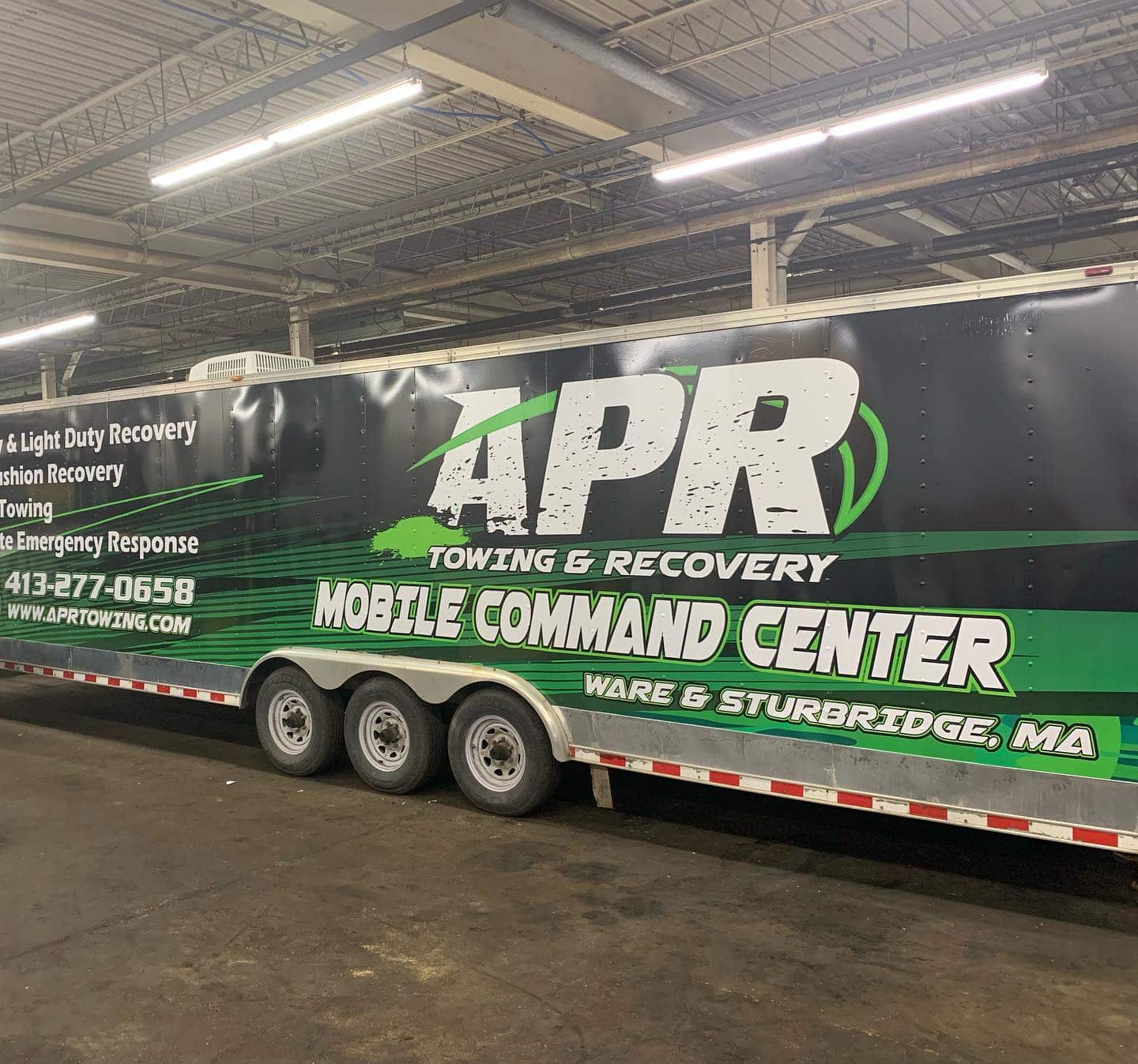 APR Towing & Recovery Mobile Command Center
