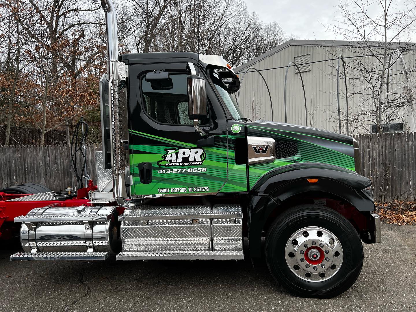 APR Towing & Recovery Wrap Sturbridge, Massachusetts