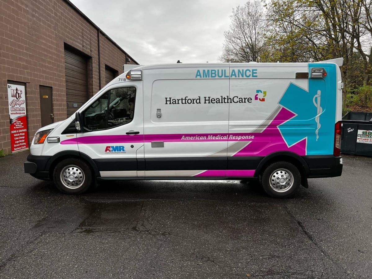 American Medical Response Ambulance DF Wraps