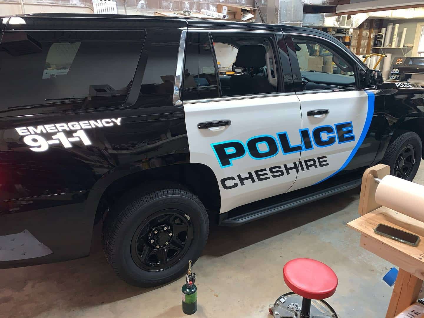 Cheshire Police Car Wrap 4
