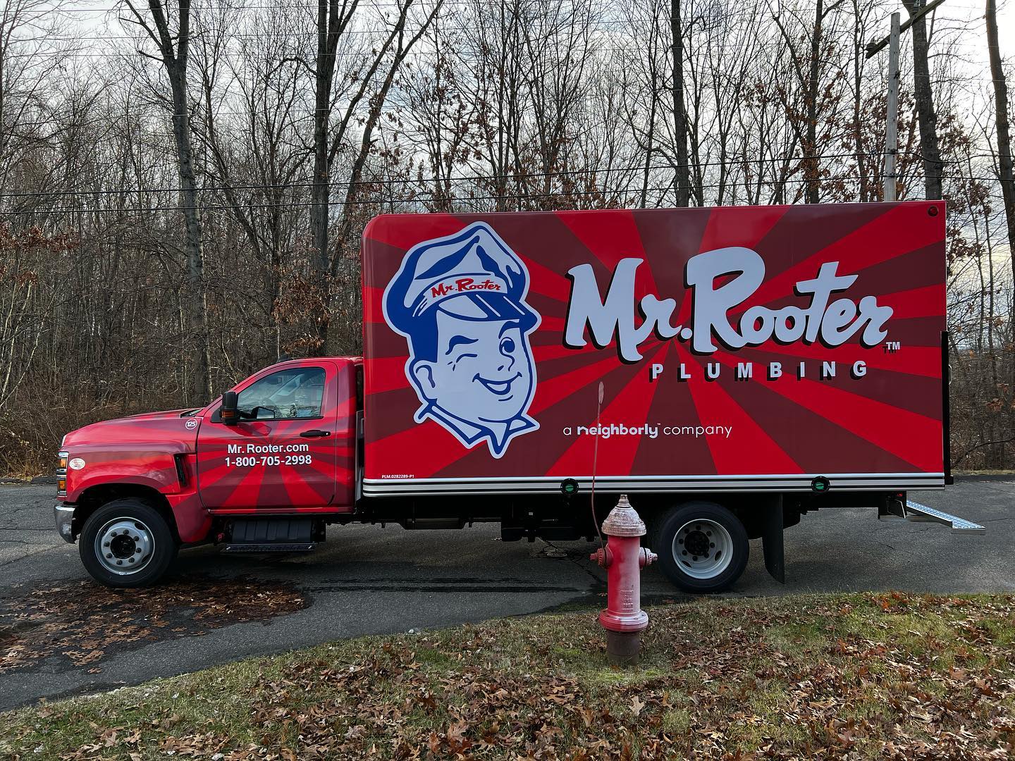 Mr. Rooter Truck Wrap