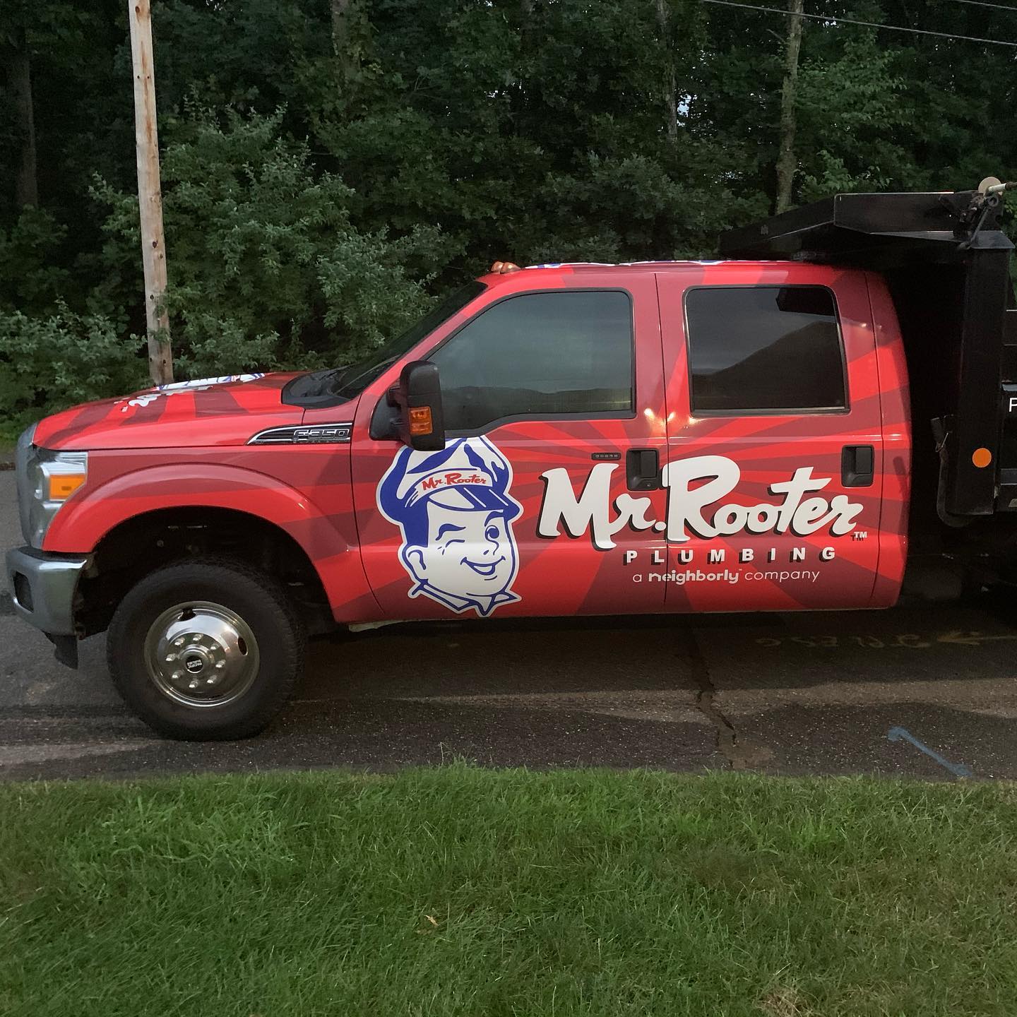 Mr. Rooter Truck