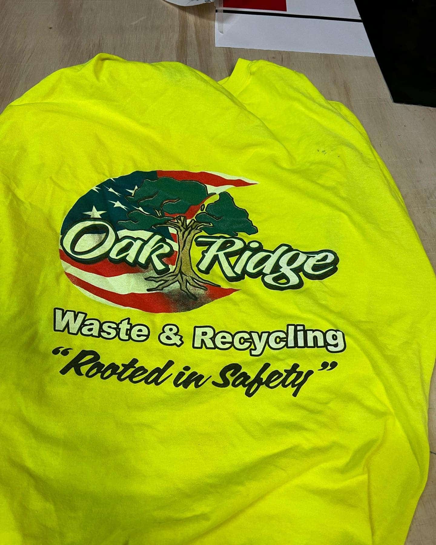 Oak Ridge Waste & Recycling Shirts