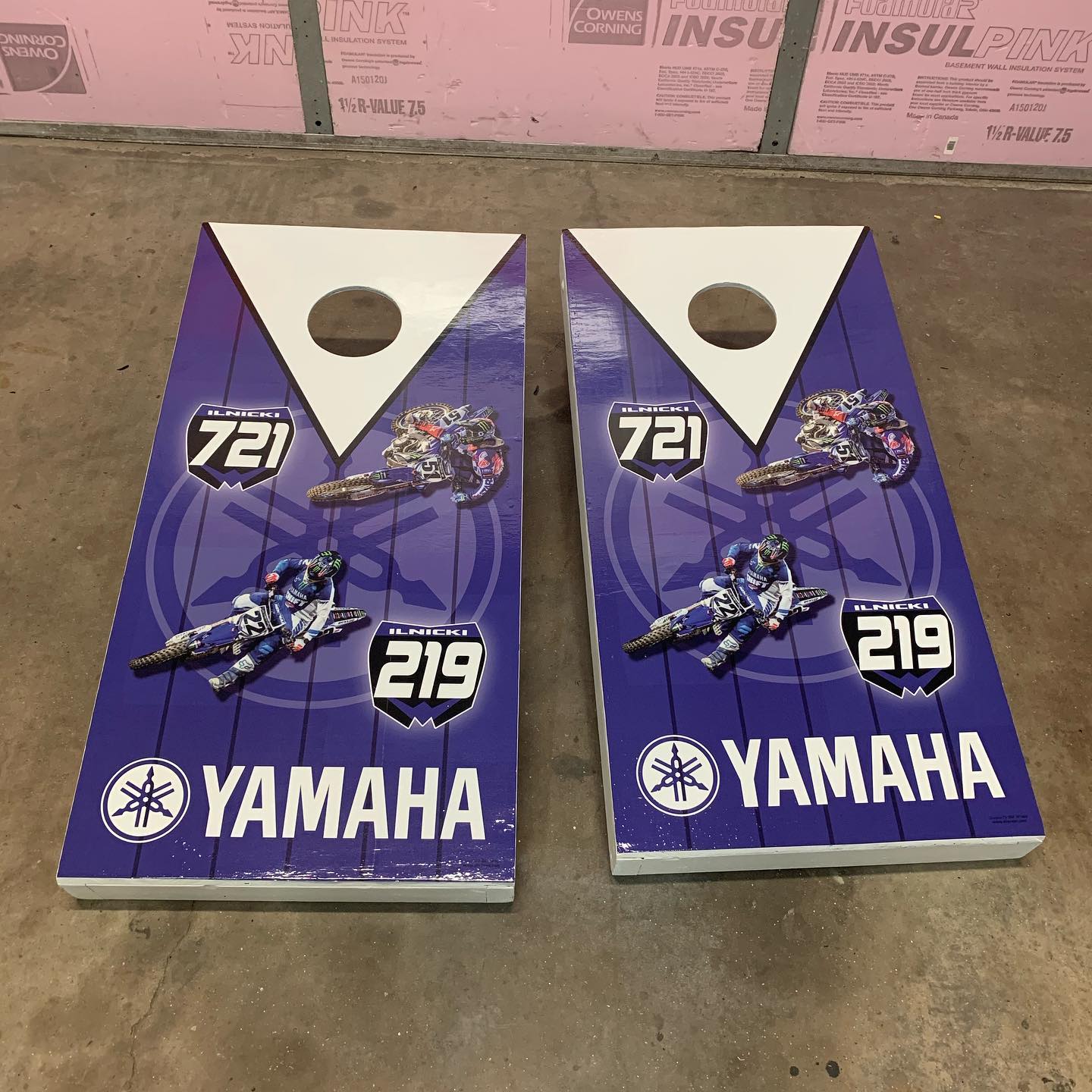 Yamaha Cornhole Boards